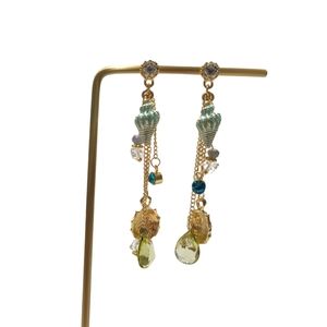 Ocean Shell Dangle Earrings